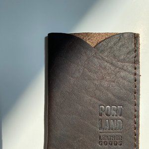 NEW Portland Leather Goods Minimalist Card Holder